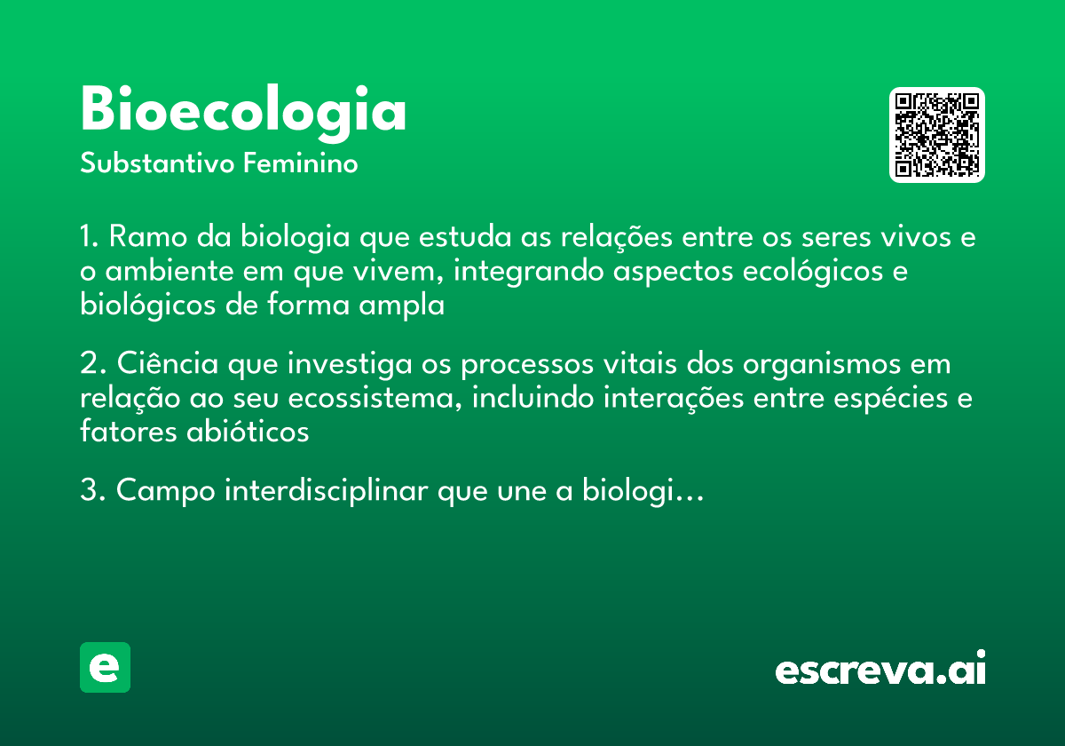 bioecologia