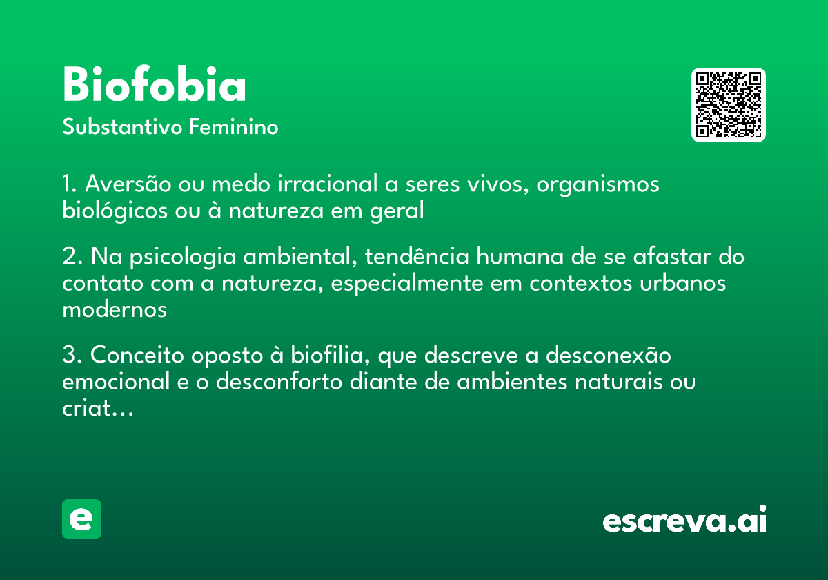 biofobia
