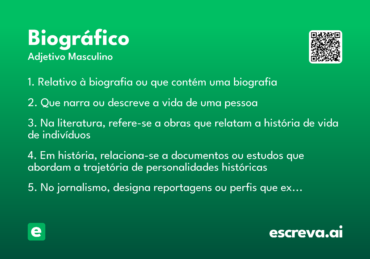 biográfico