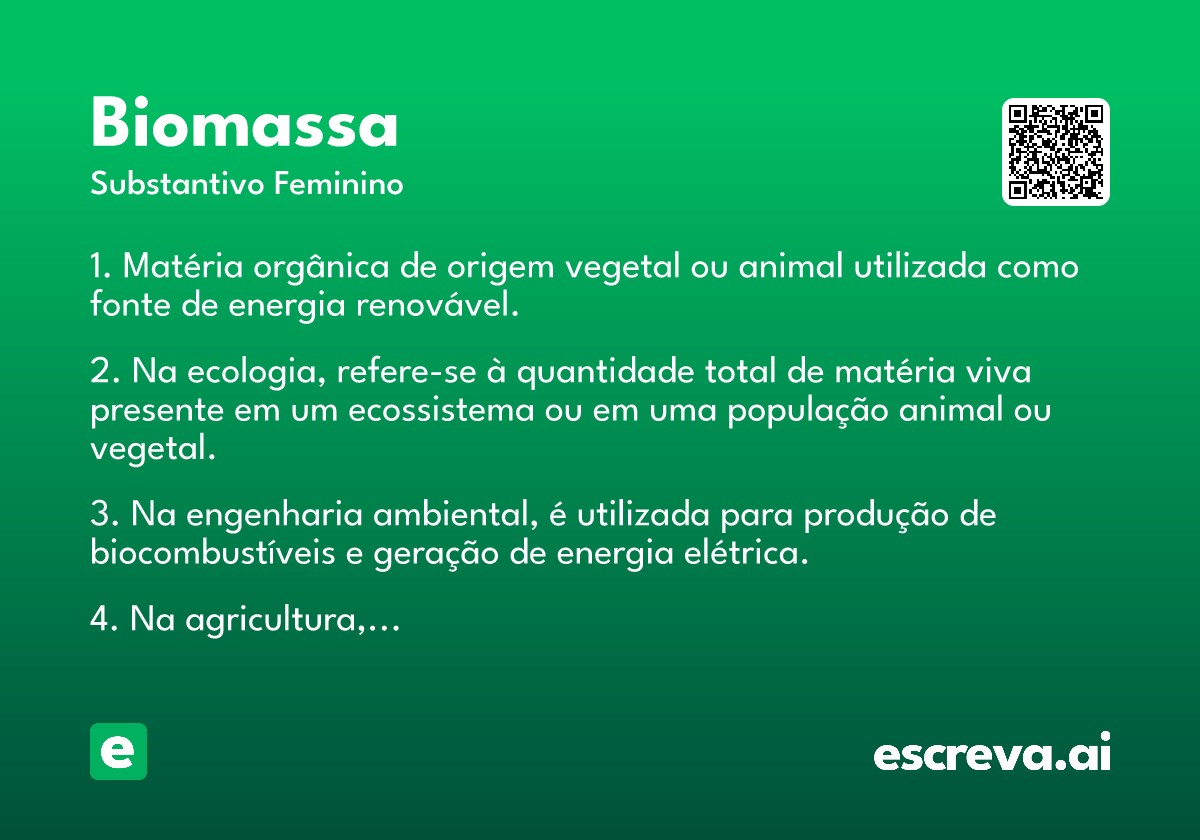 biomassa