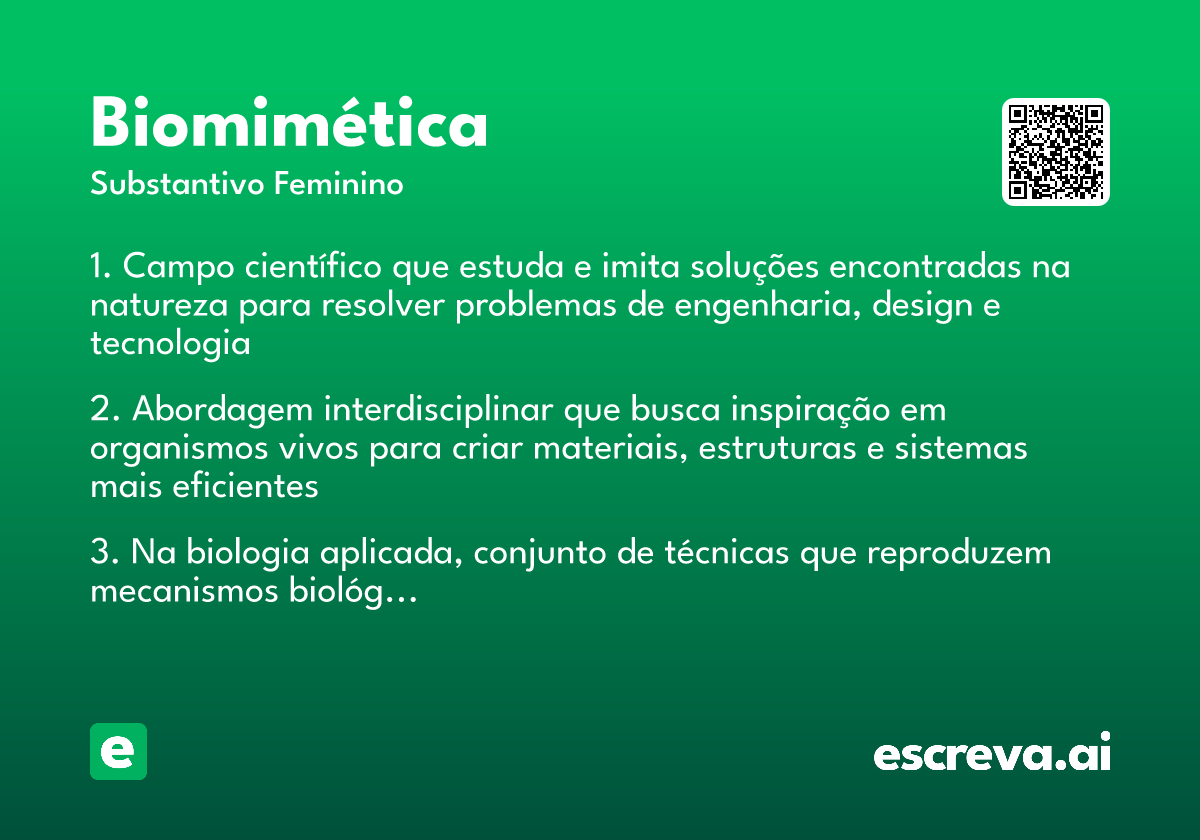 biomimética
