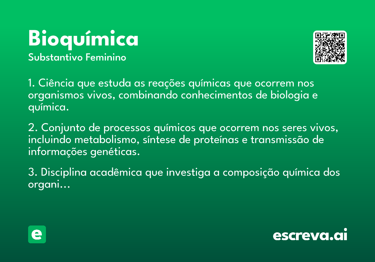 bioquímica