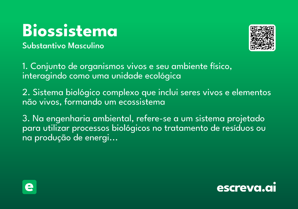 biossistema