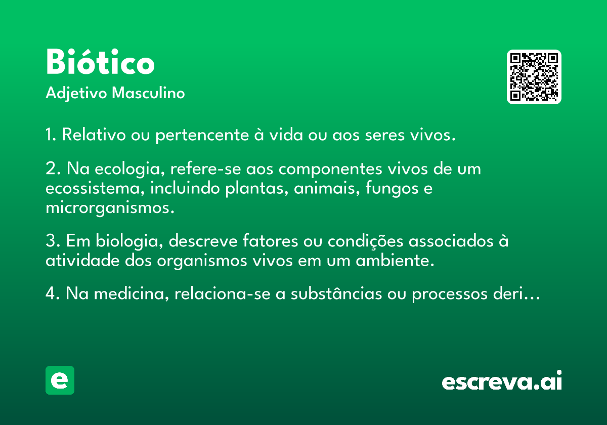 biótico