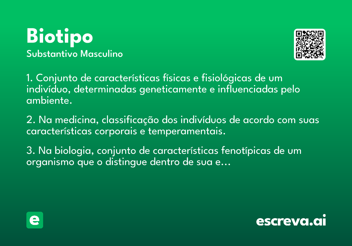 biotipo