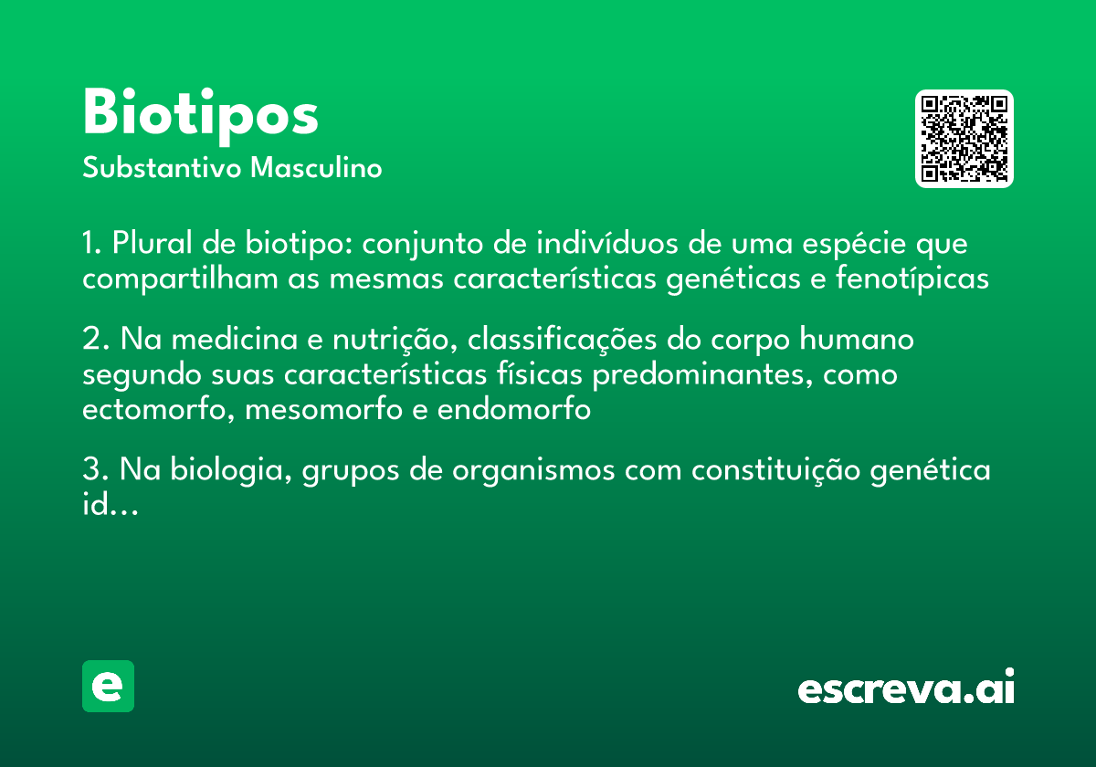 biotipos