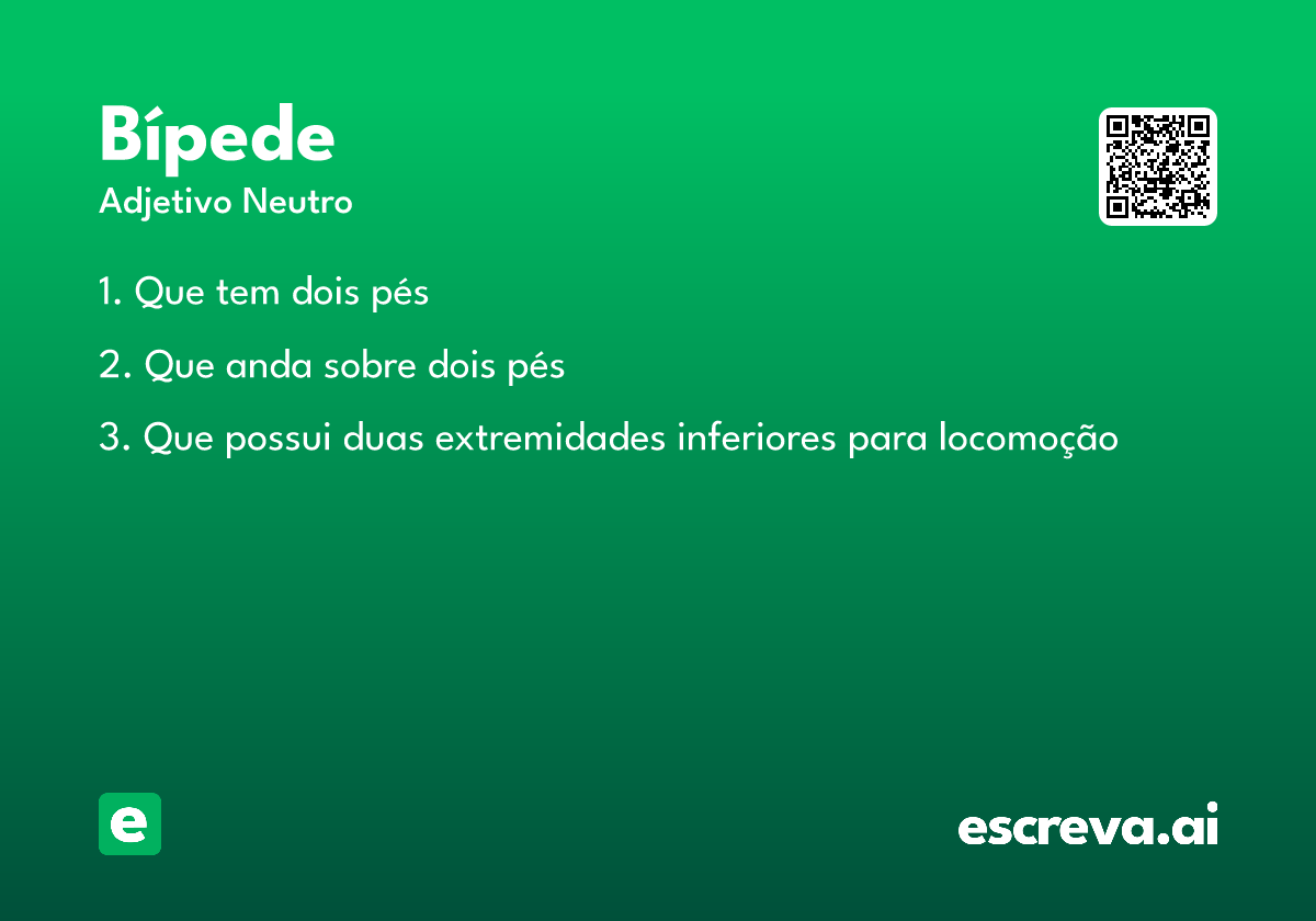 bípede