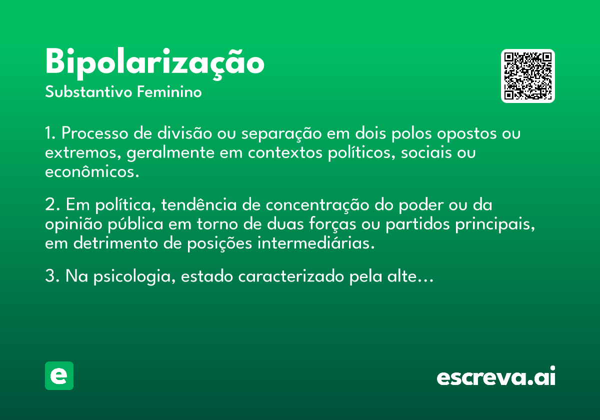 bipolarização