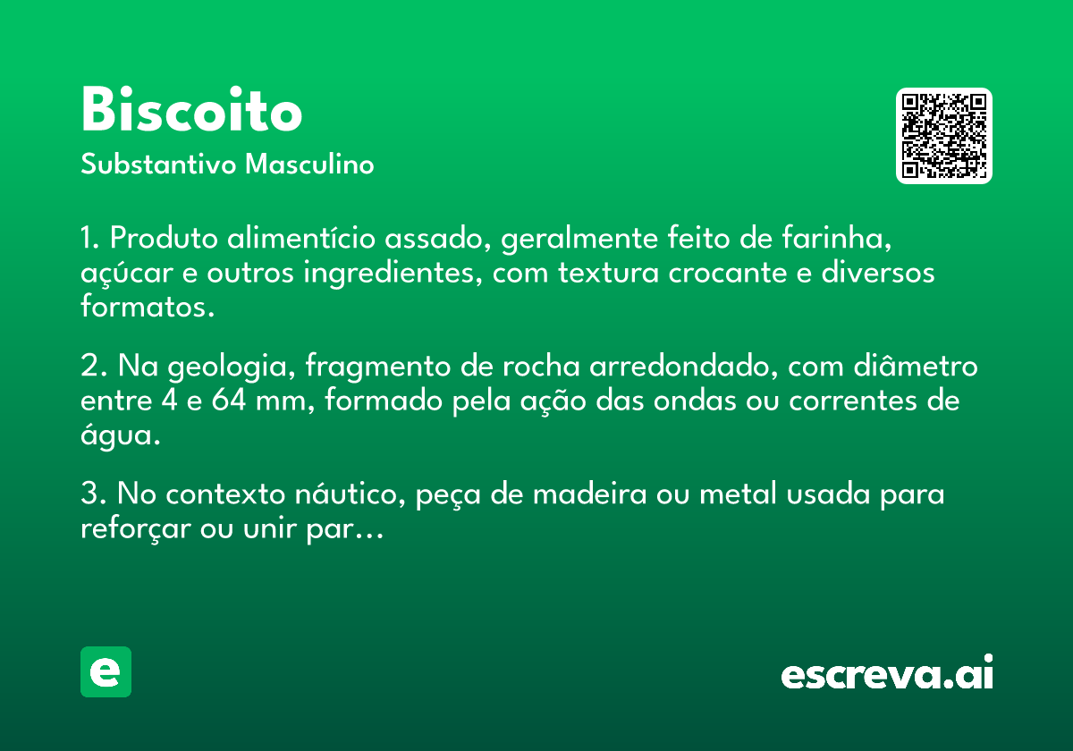 biscoito