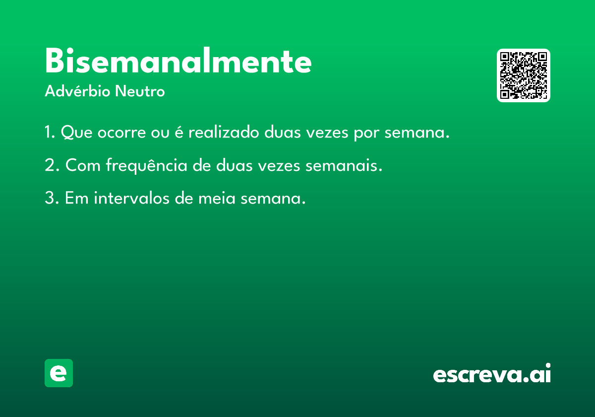 bisemanalmente