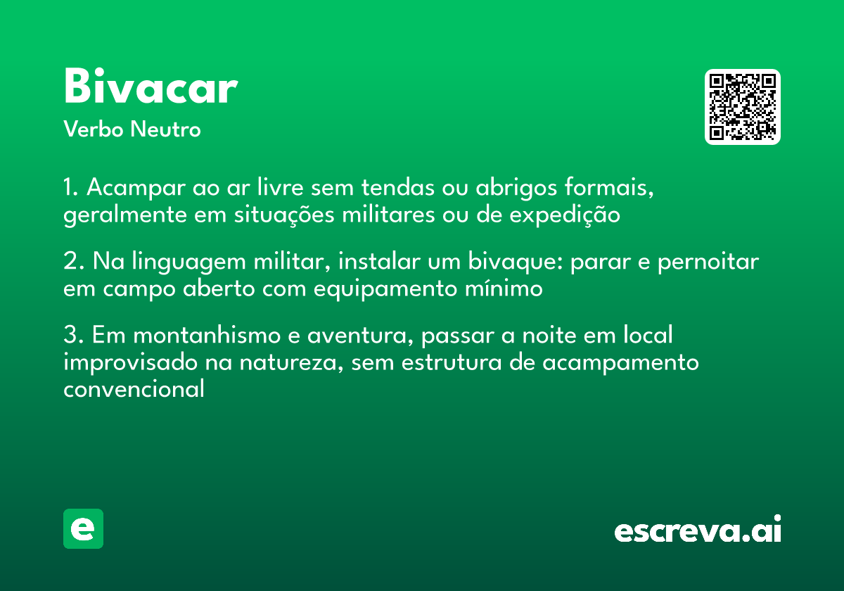 bivacar