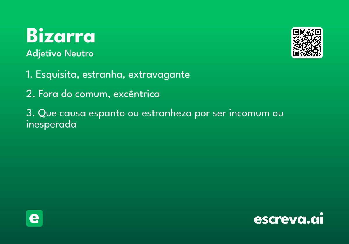 bizarra