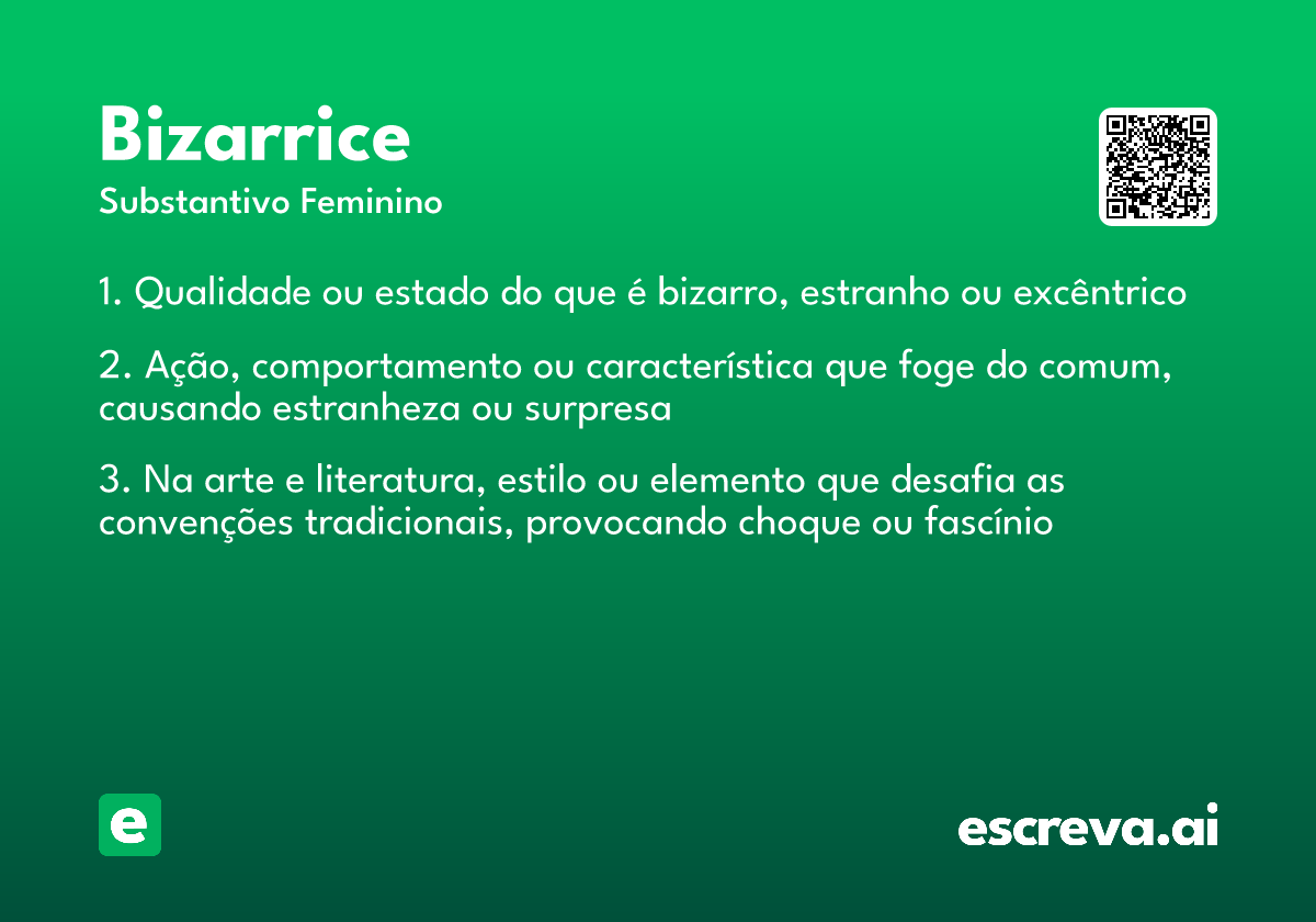 bizarrice