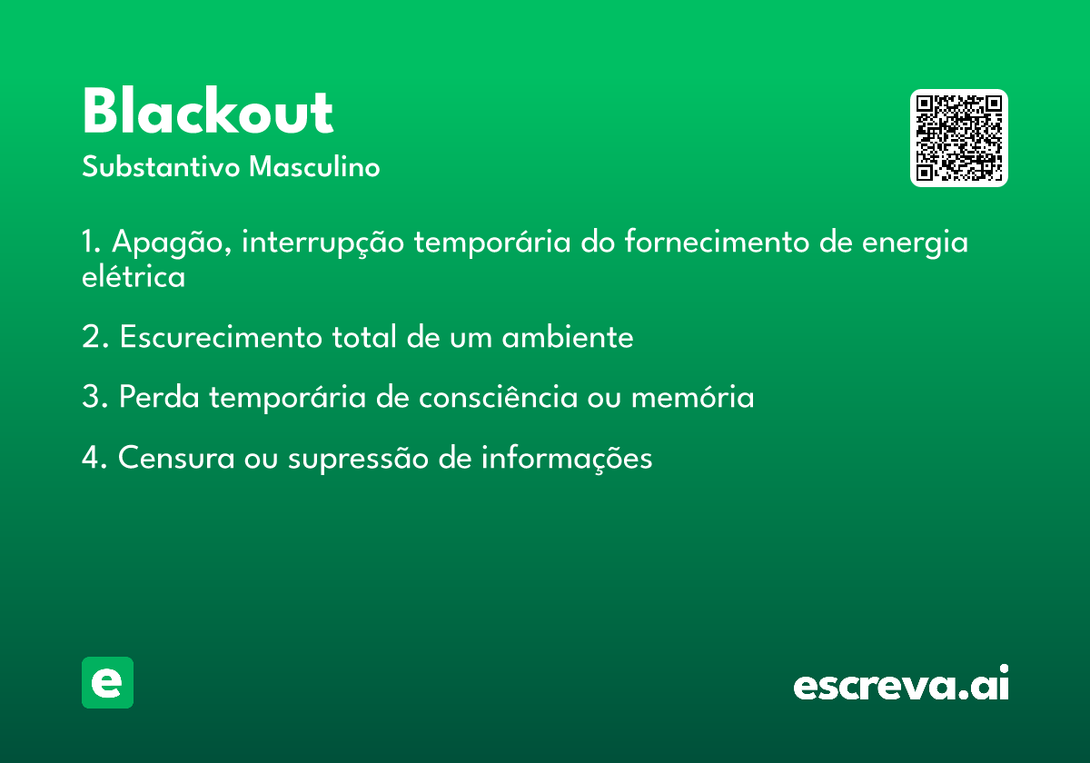 blackout