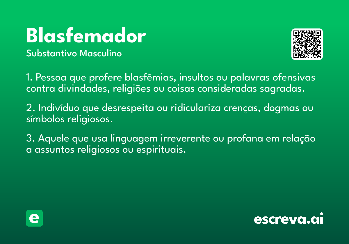 blasfemador