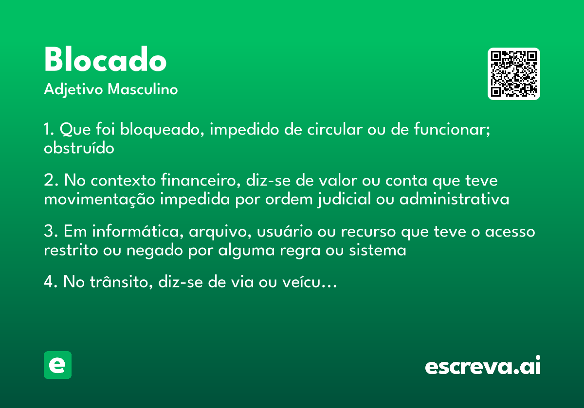 blocado
