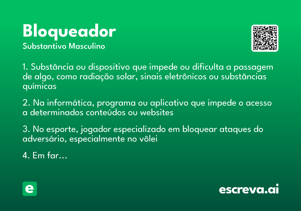 bloqueador