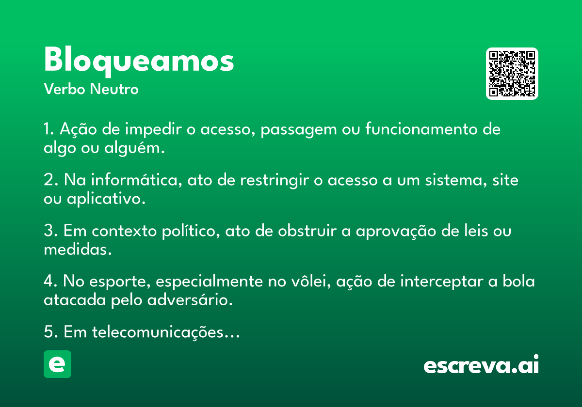 bloqueamos