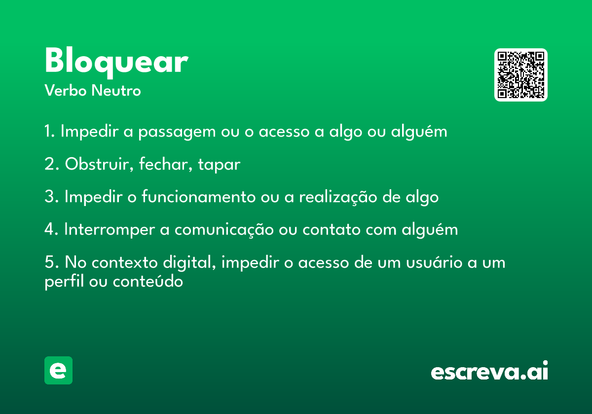 bloquear