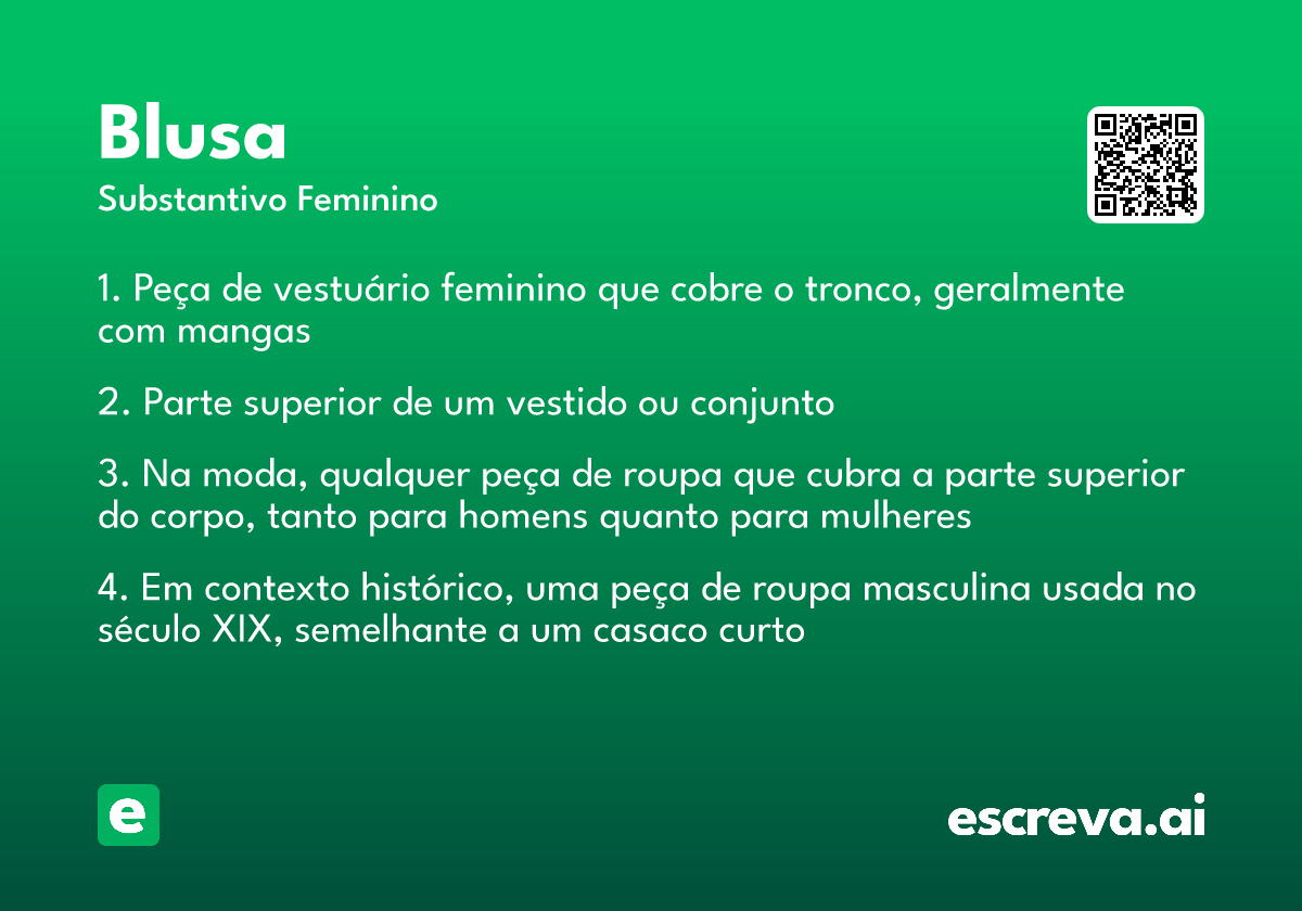 blusa