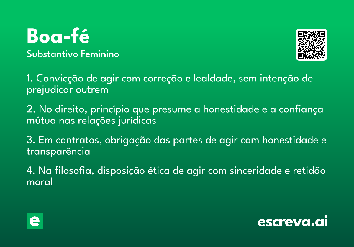 boa-fé