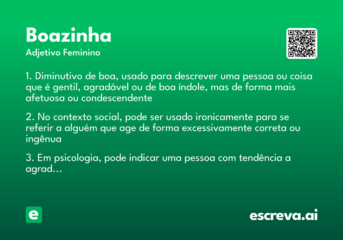boazinha