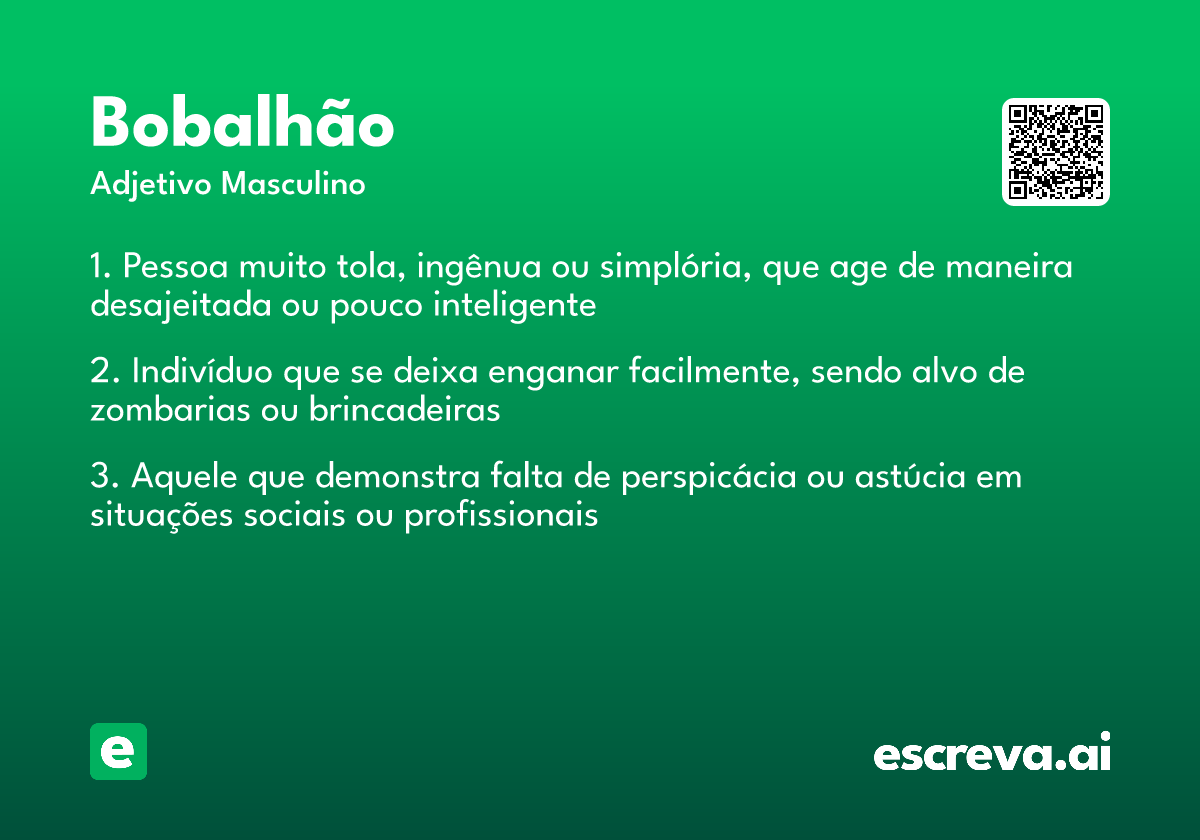 bobalhão