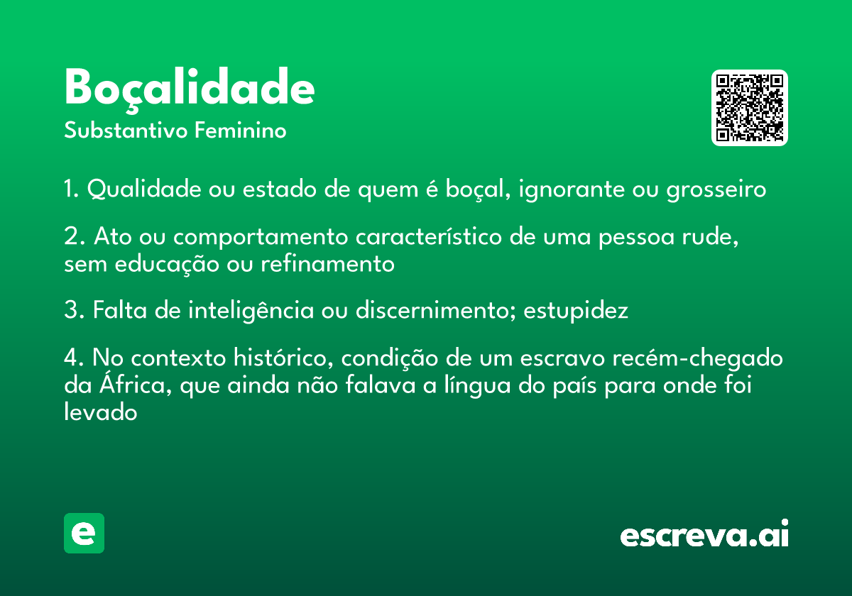 boçalidade