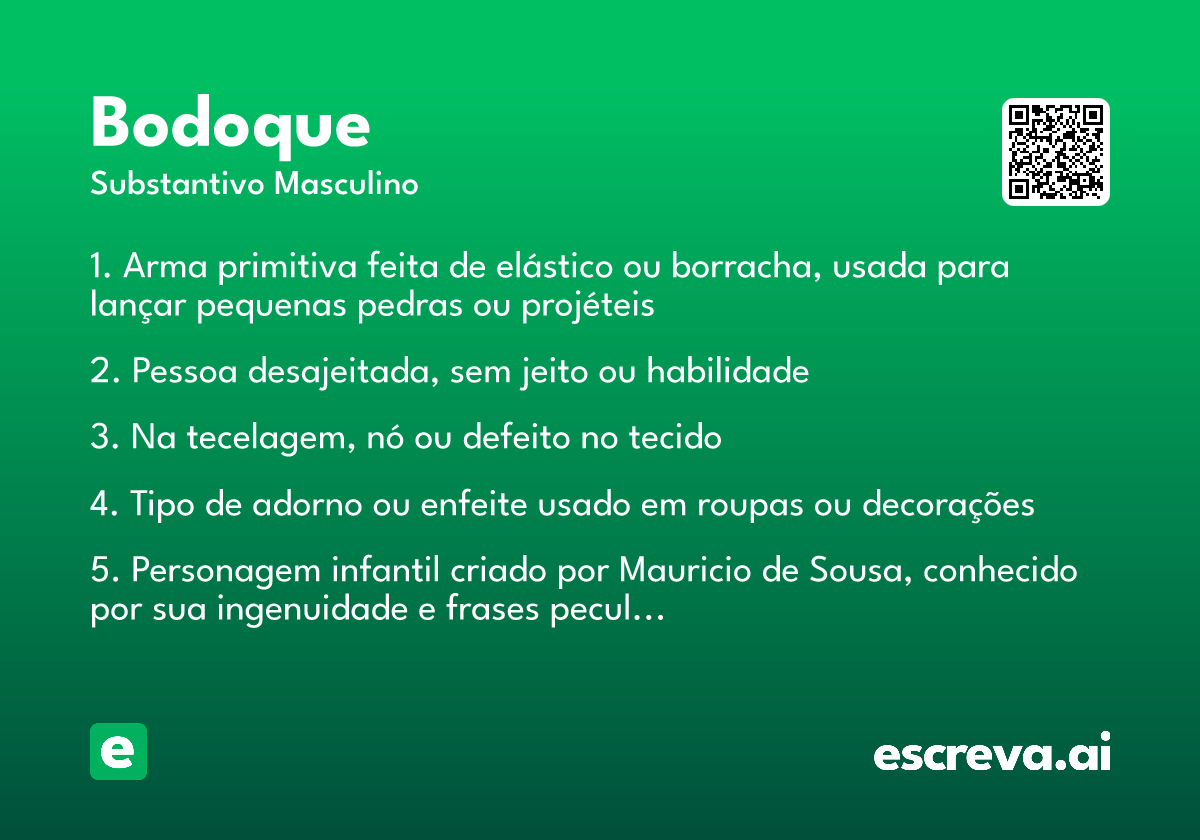 bodoque