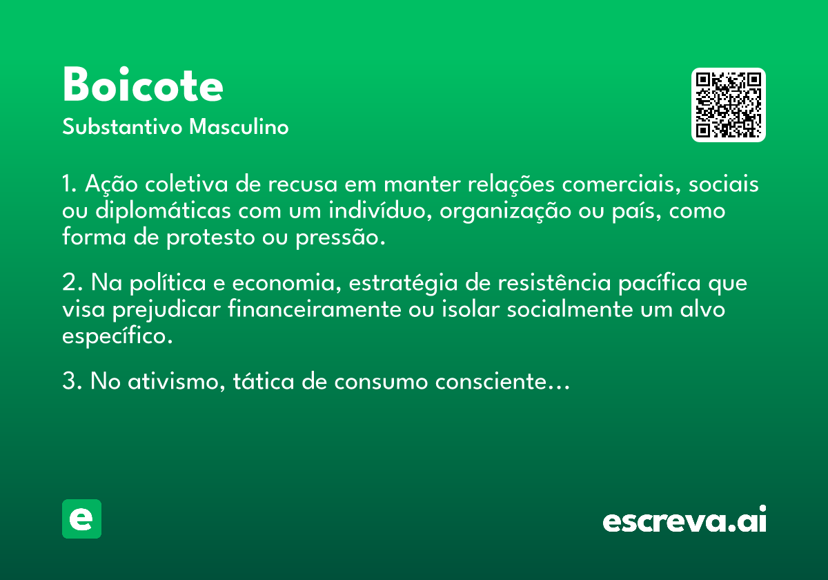 boicote