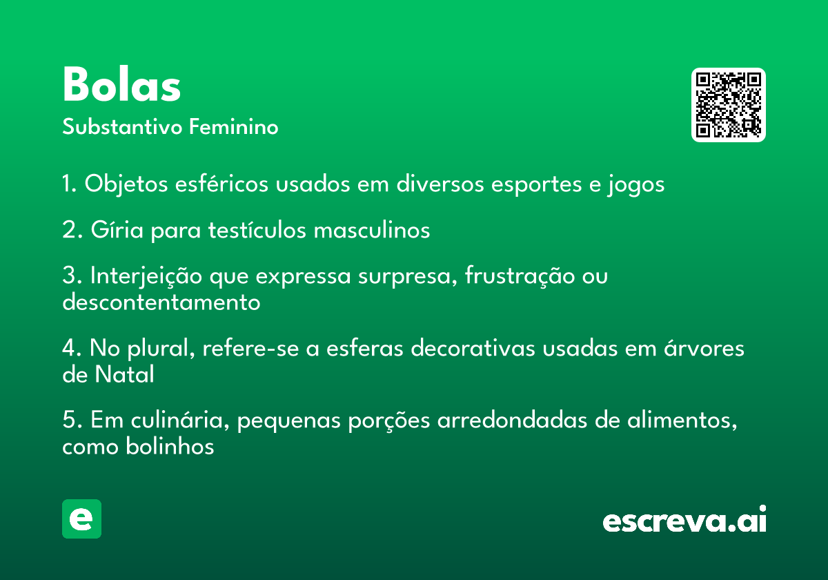 bolas