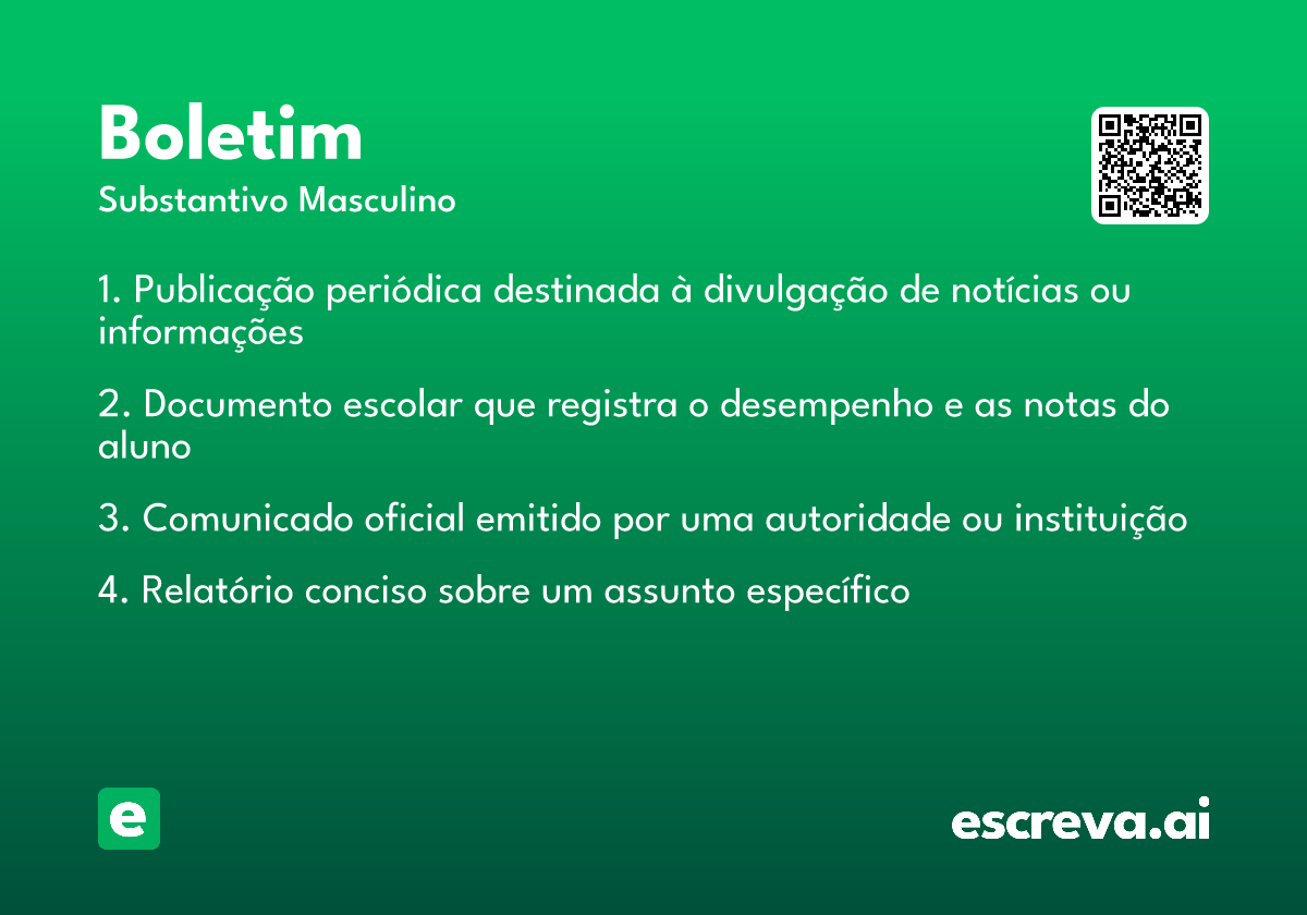 boletim