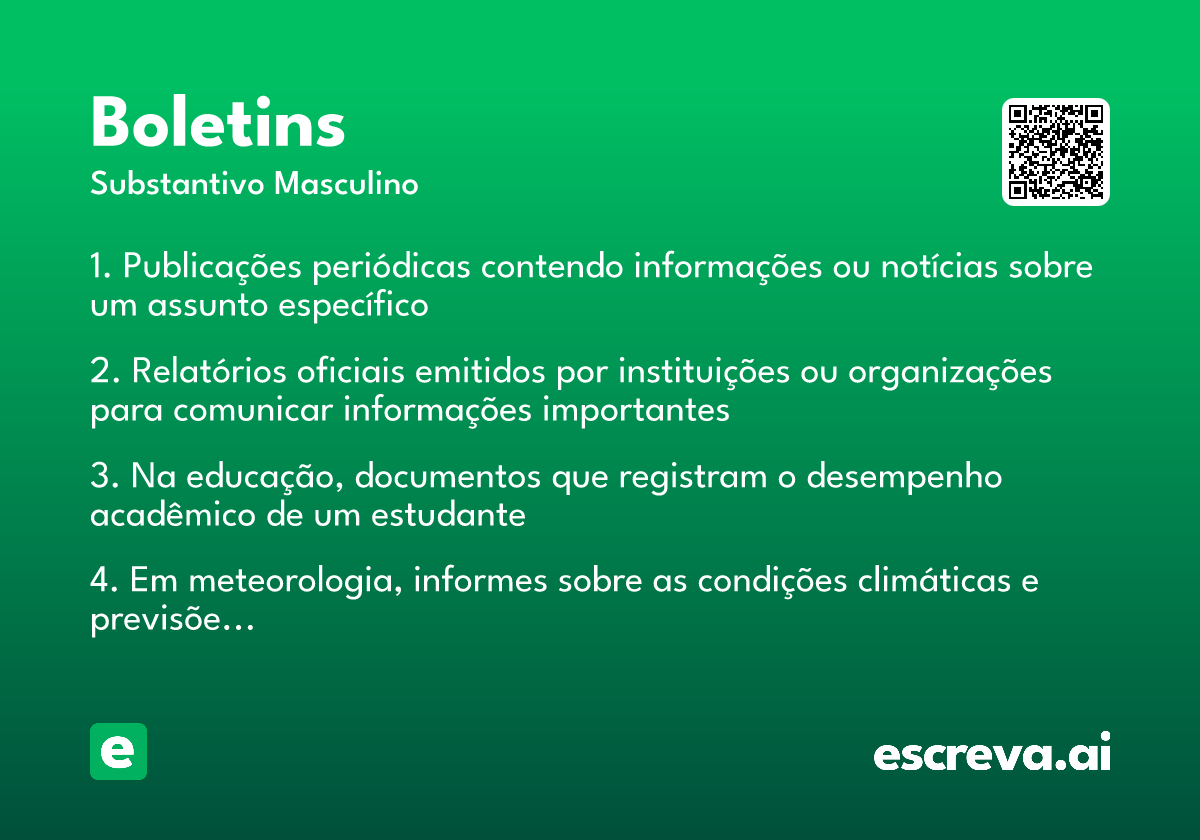 boletins