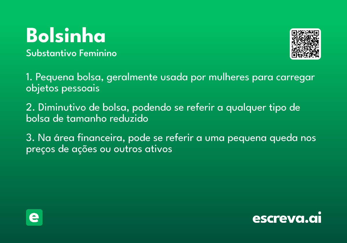 bolsinha
