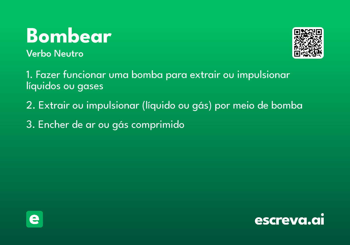 bombear