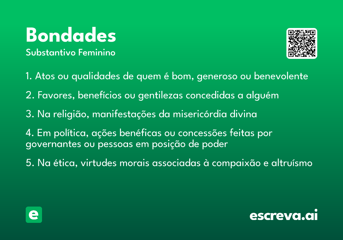 bondades