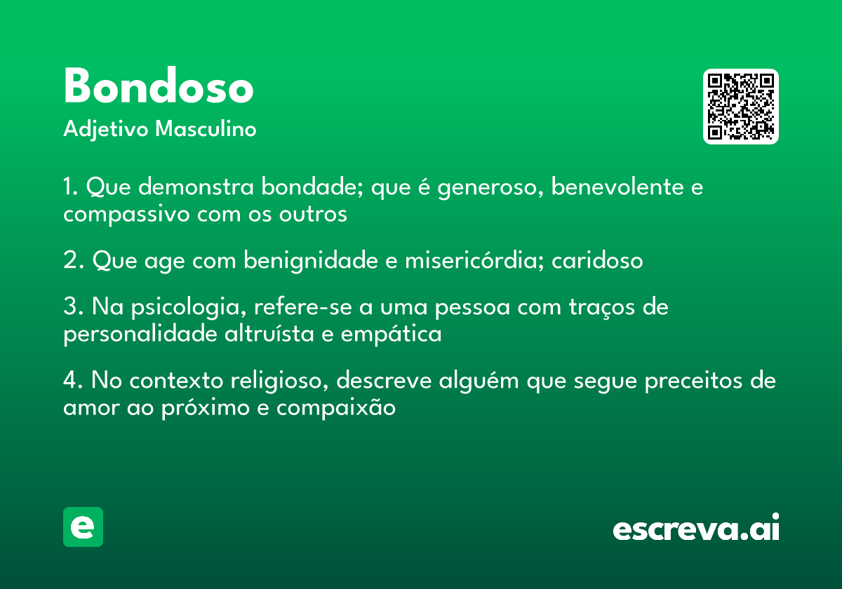 bondoso