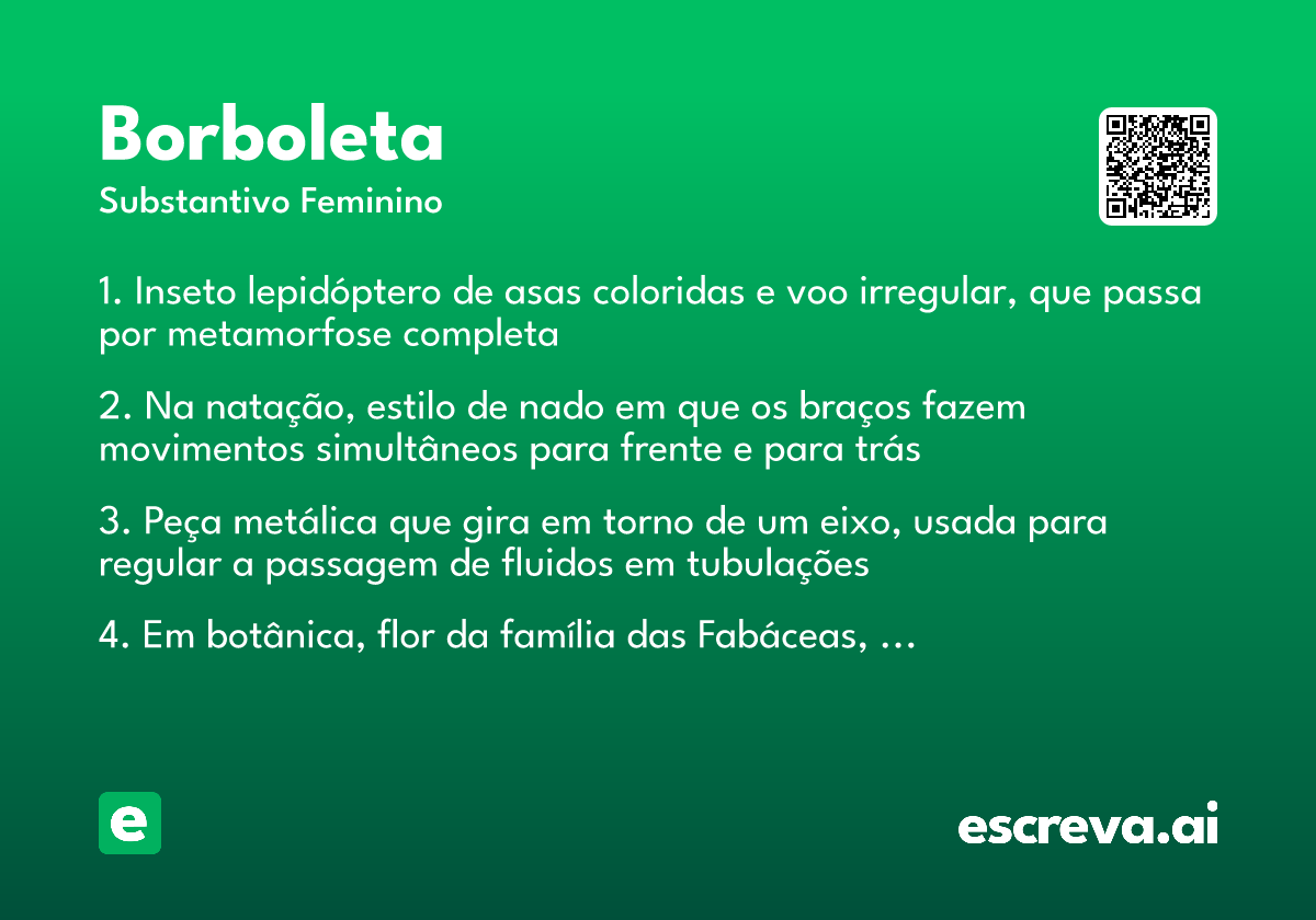 borboleta