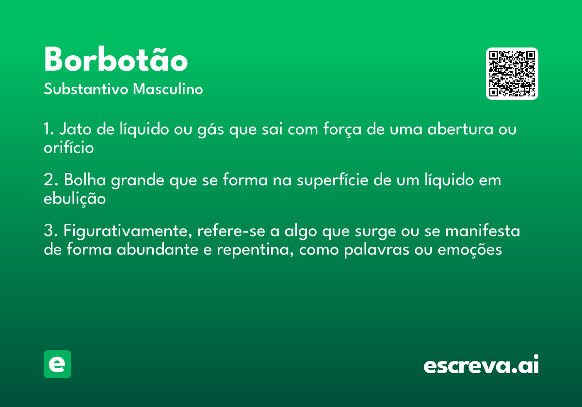 borbotão