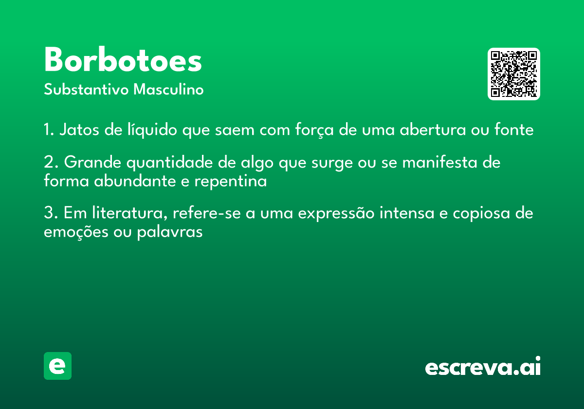 borbotoes