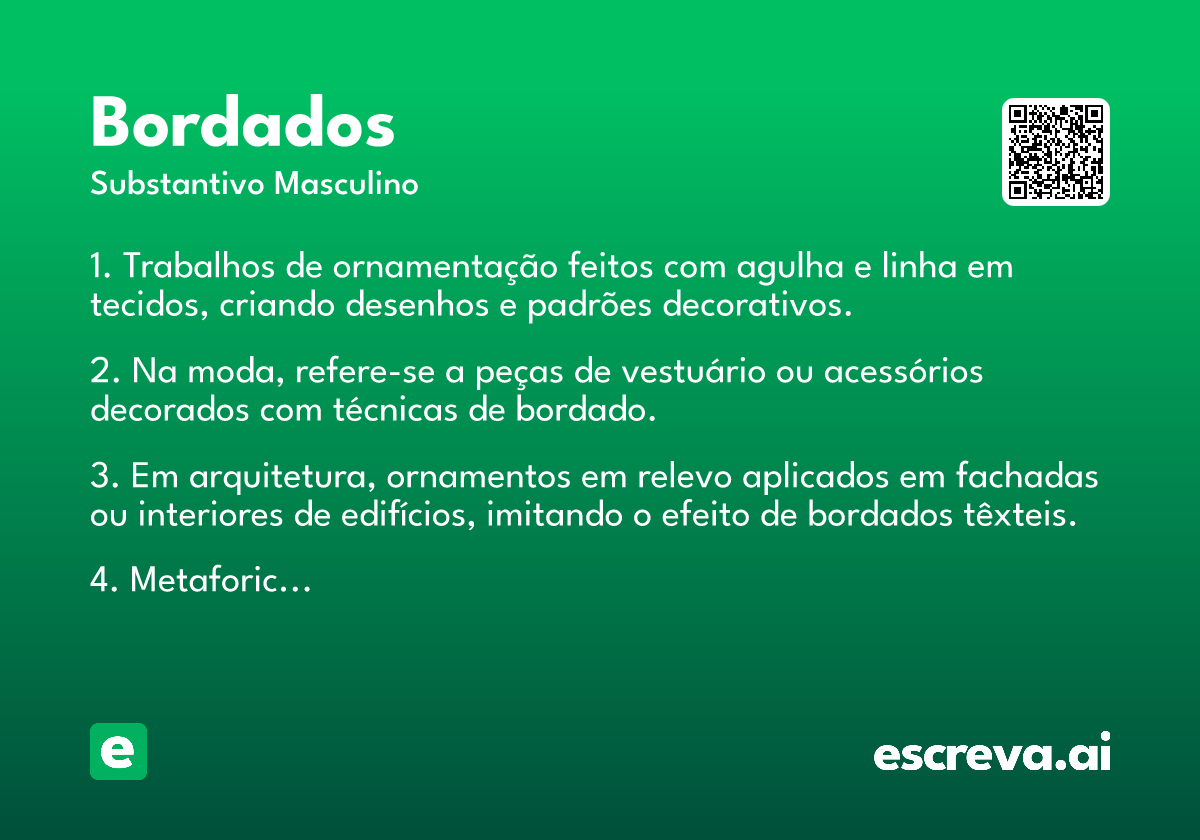 bordados