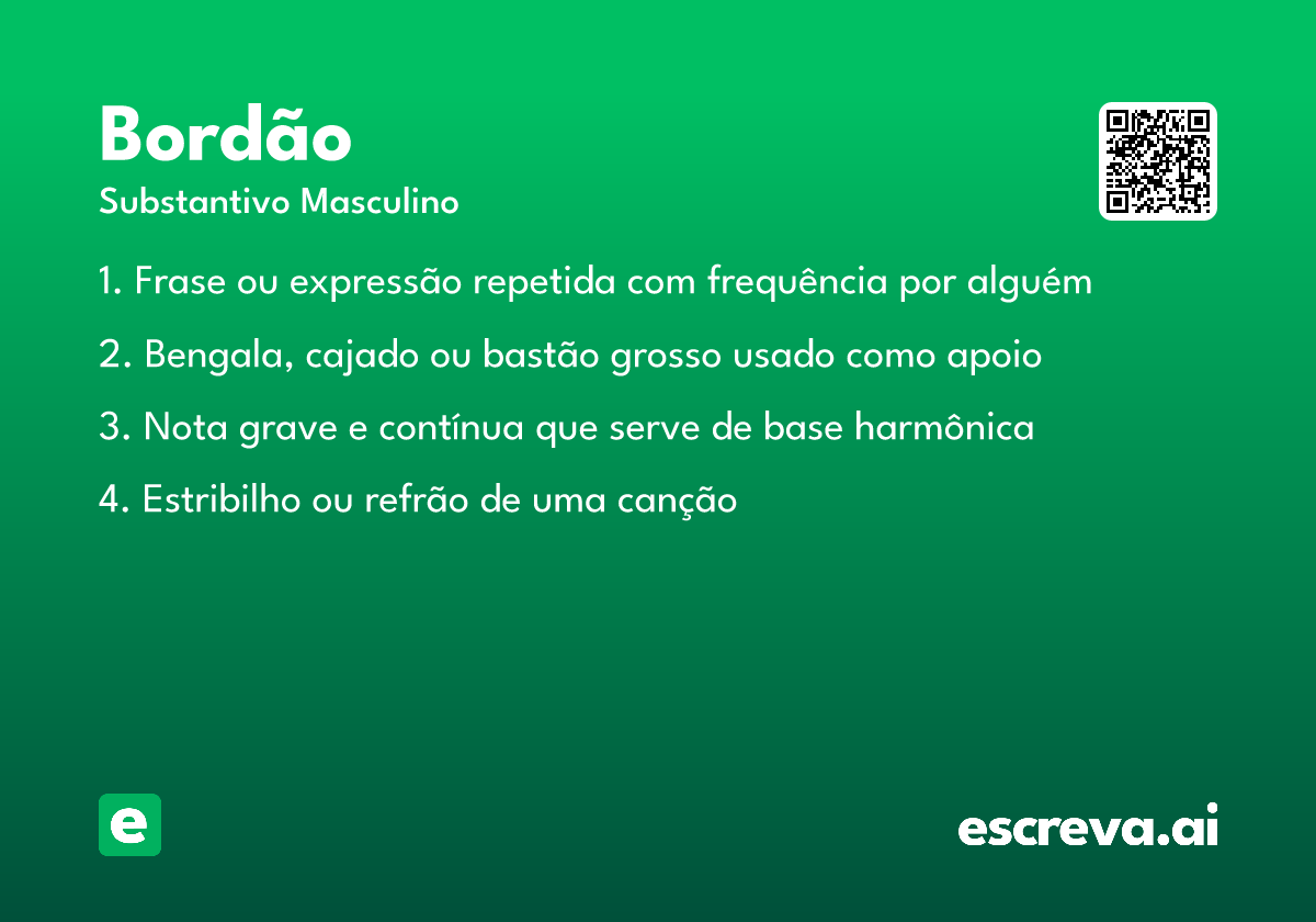 bordão