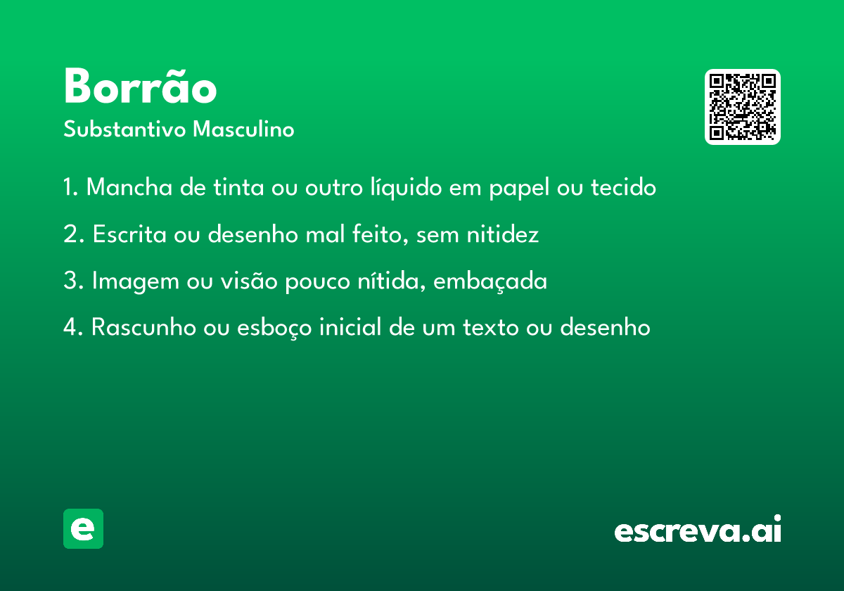 borrão