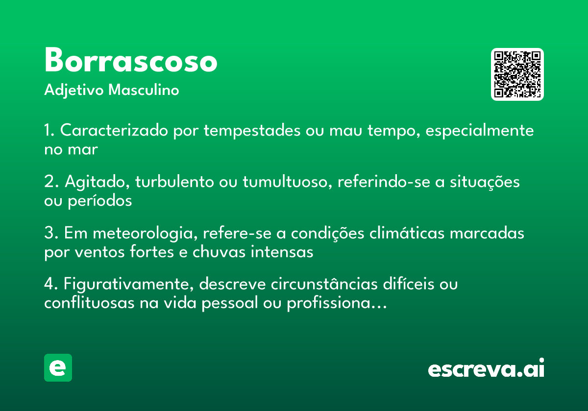 borrascoso