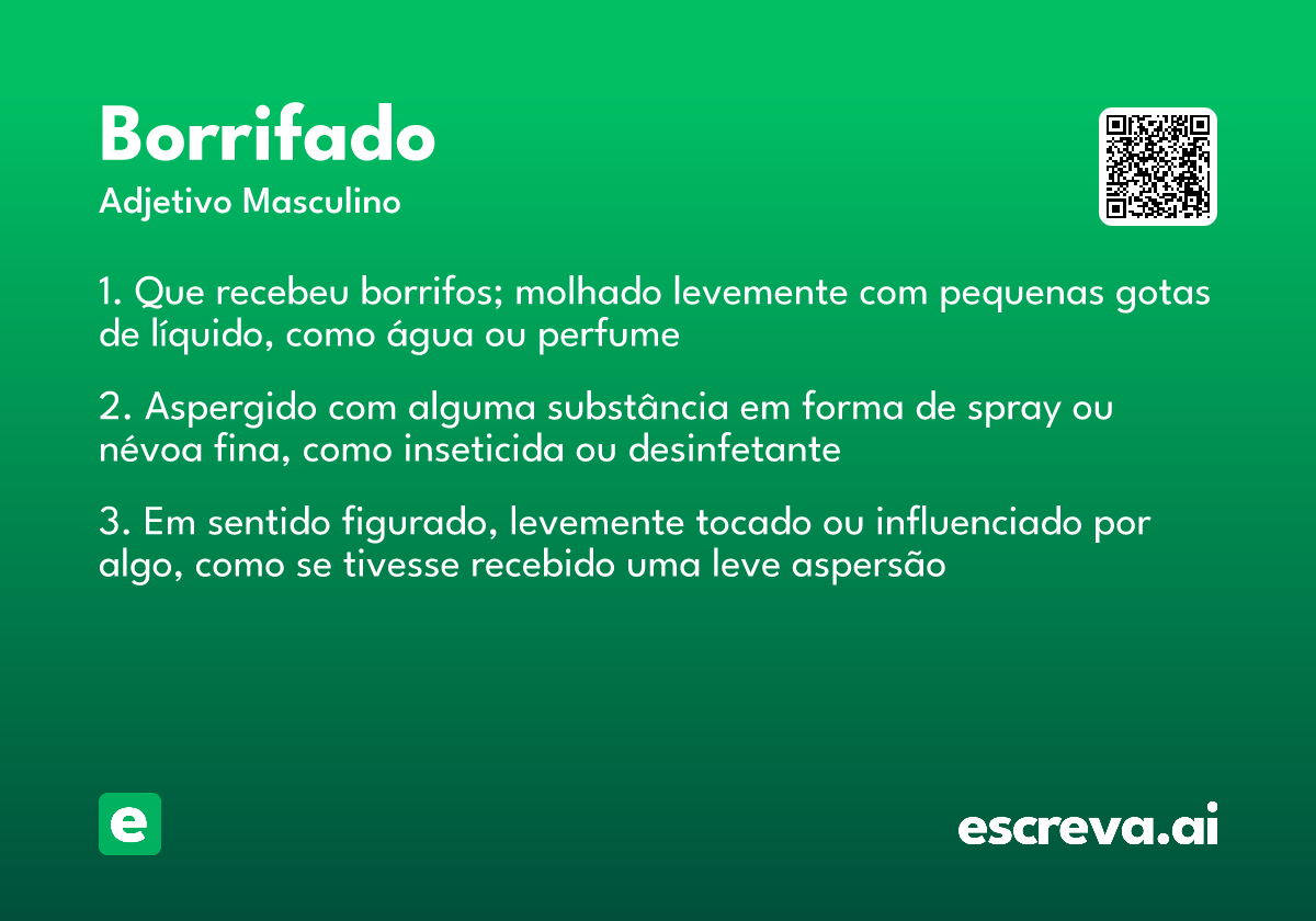 borrifado