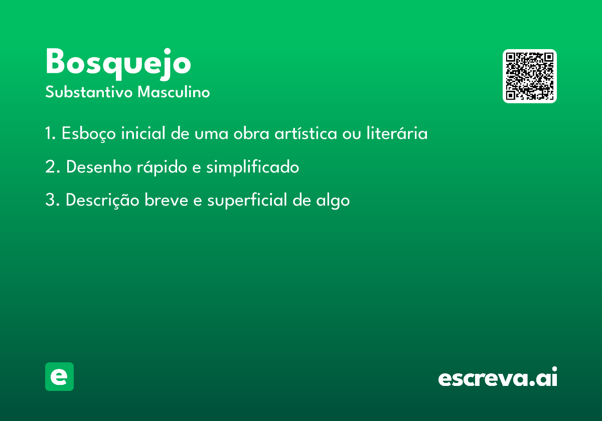 bosquejo