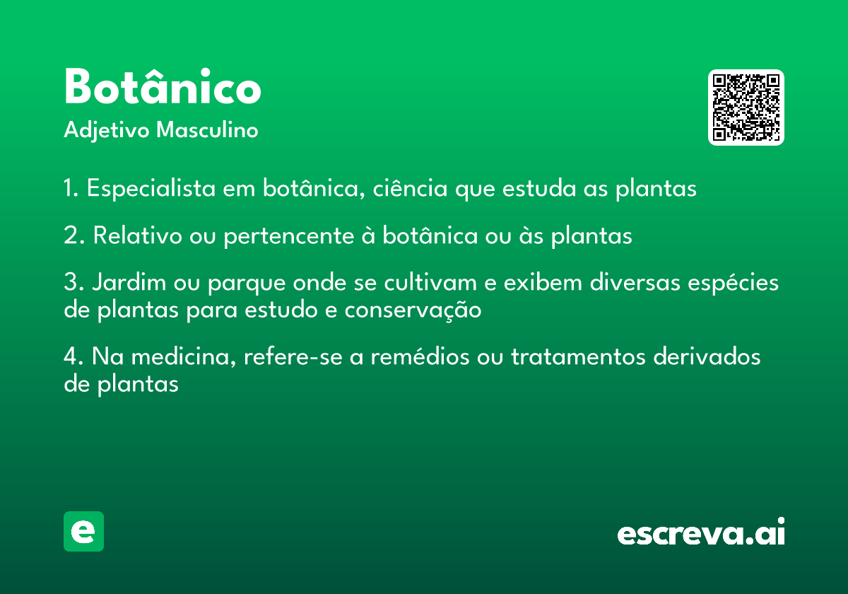 botânico