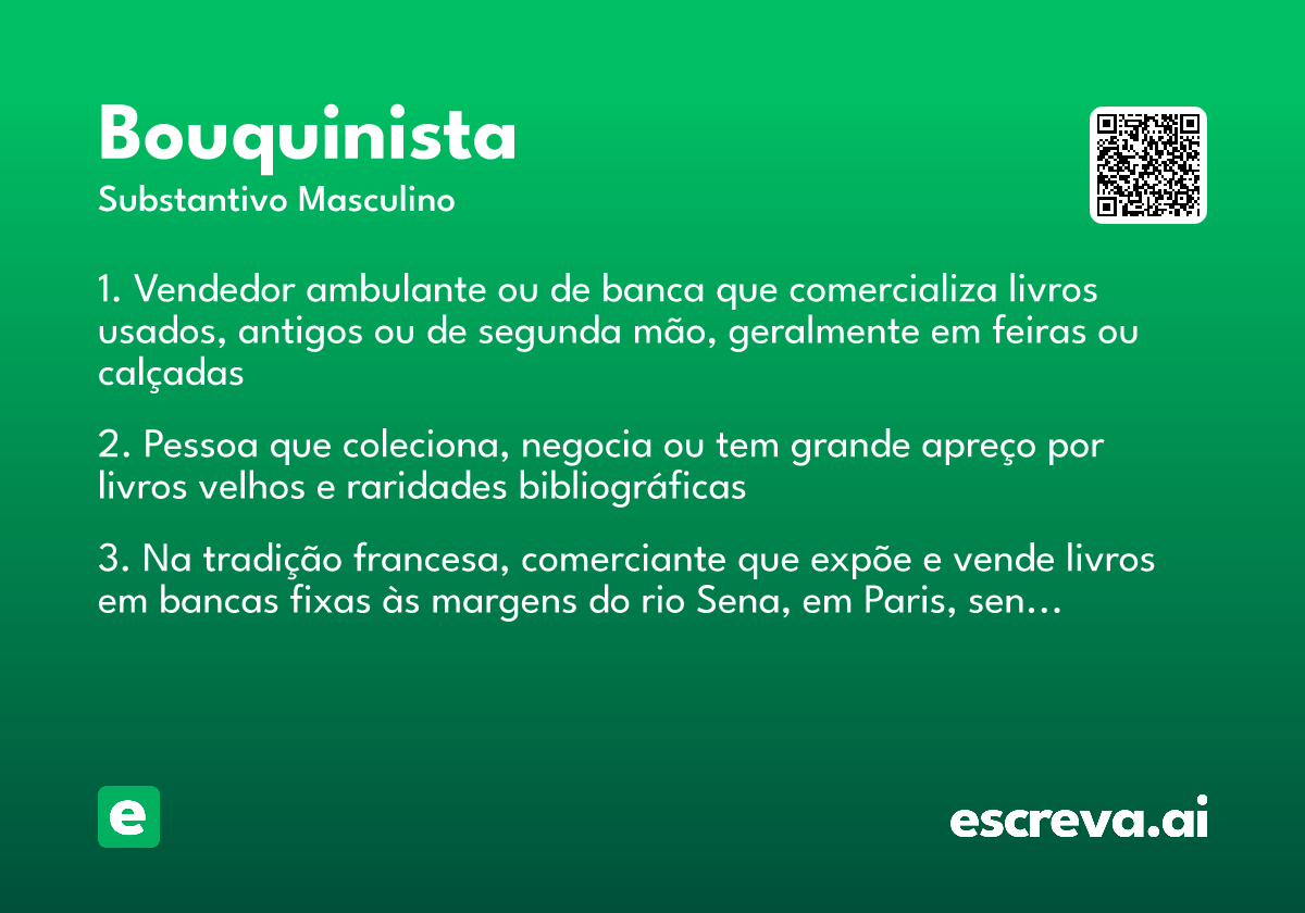 bouquinista