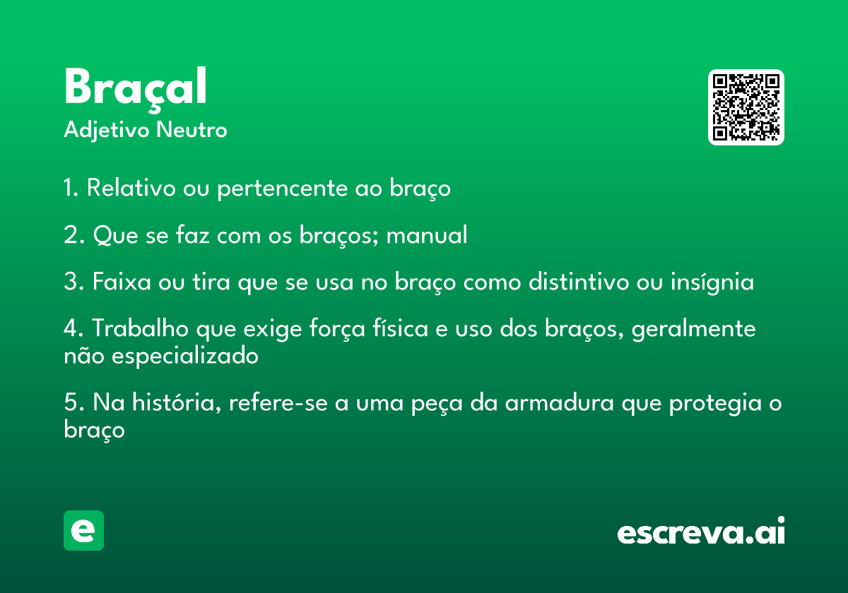 braçal
