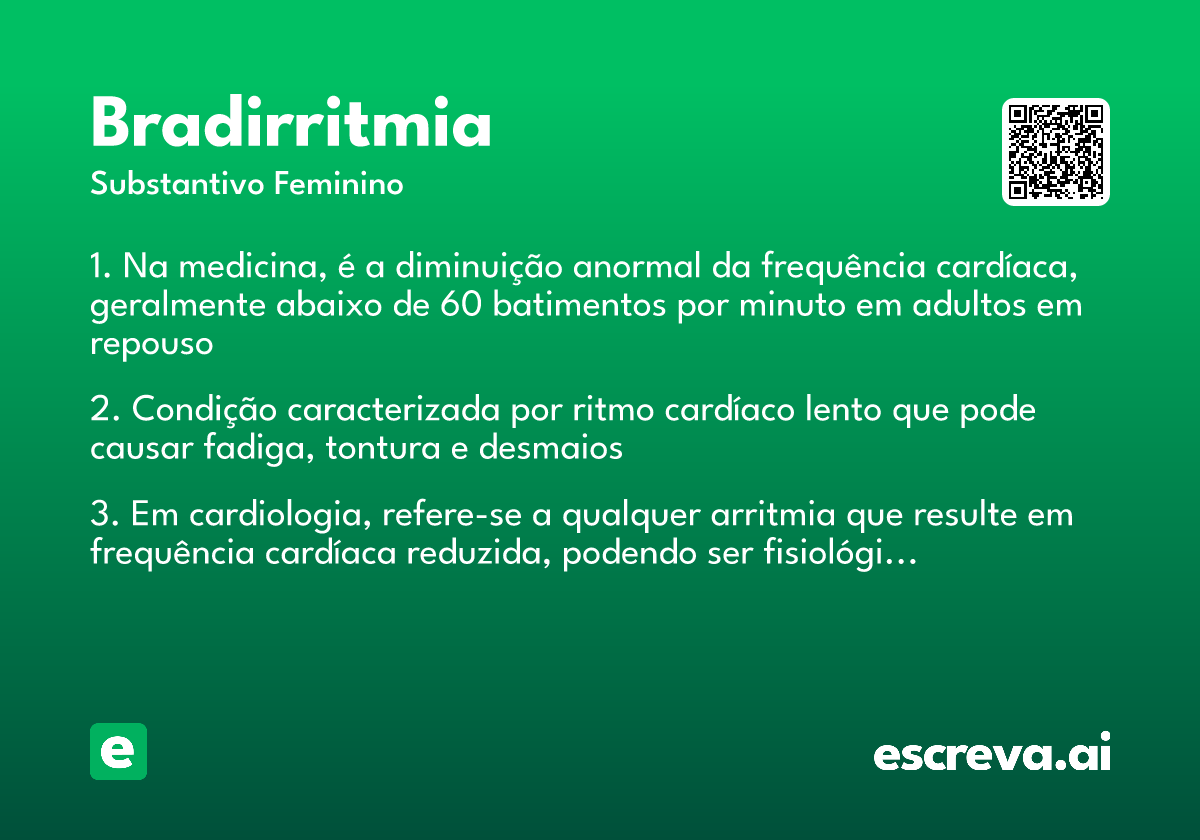 bradirritmia